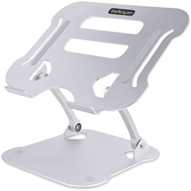 StarTech.com ADJ-Laptop-Riser Notebook Stand, 4.7" x 8.9" x 10.6", Silver