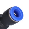 50Pcs Straight Pneumatic Connector Push to Connect Fittings for PU-10