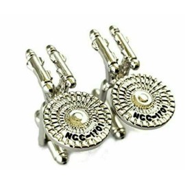 Star Trek Original Series Starship USS ENTERPRISE NC1701 CUFFLINKS