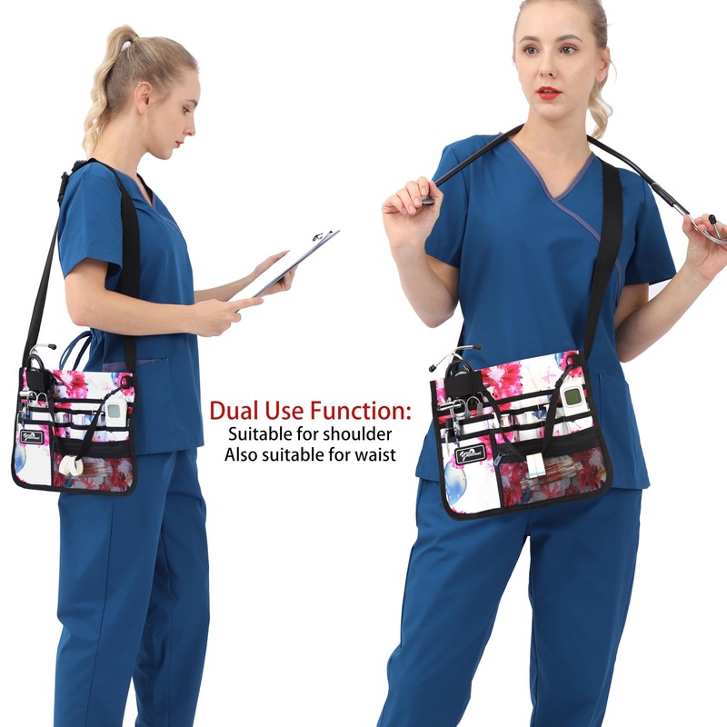 YOURUIMEI Nurse Belt Organizer Pouch,Nurse fanny pack, Nurse Fanny Pack