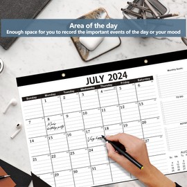 Desk Calendar 2024-2025,July 2024 to Dec 2025,Calendar 2024-2025 with First Layer PVC,18 Months Desk Calendar 2024-2025 as Teacher Desk Calendar 2024-2025,Classroom Calendar or Office Desk Calendar(3 PACK)