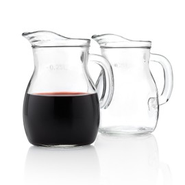 Italian Boccalino – Traditional Mini-Pitcher for Serving Table Wines, 2-Piece Set (Gift Box Collection)