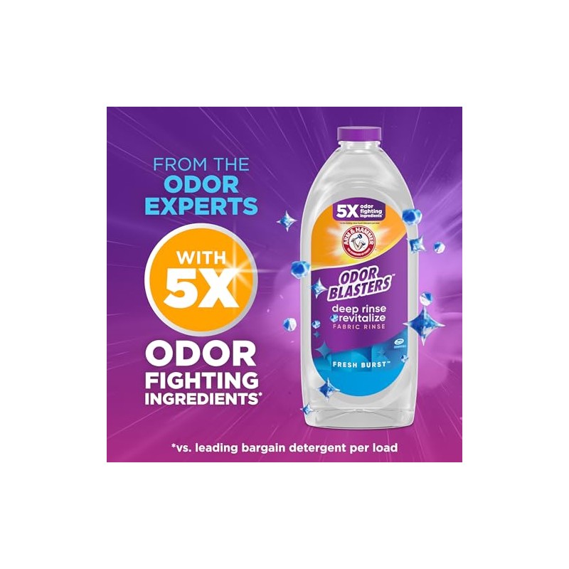 ARM & HAMMER Odor Blasters Deep Rinse and Revitalize Fabric