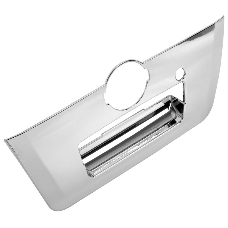 HECASA Triple Chrome Mirror+Full Tailgate Cover+4 Door Handle Compatible with