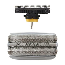 Vicue Series 5 51S Foil & Cutter Replacement Head for Br-aun Series, Compatible with Models 5030s 5040s 5090 5415,5070cc 5020s 5147s 5140s 5190cc (Silver, w/Plastic Sealed Packaging)