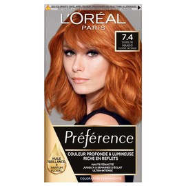 L'OREAL - Coloration - Préférence Infinia Colour Extender - 7.4 mango cuivré intense