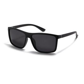 D Lolylad Polarised Sunglasses for Men and Women, Retro Ultralight Frame, UV400 Protection Sunglasses, Glasses for Driving, Driving, Cycling Glasses, Business Trip, black