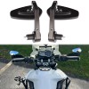 Dreamizer Motorcycle 7/8" Handlebar Rear View Mirrors For Triumph Tiger