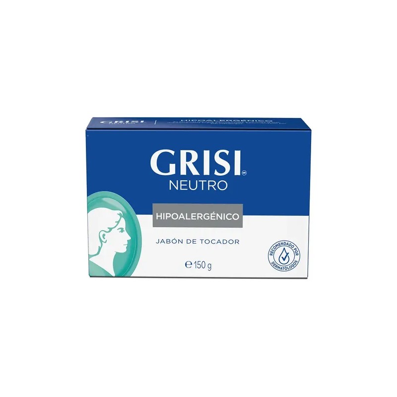 Grisi, Jabón en barra Neutro, 150 gr