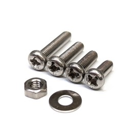 [M3x8-M3x15] Stainless Steel Pan Head Machine Screw Set [M3x8, M3x10, M3x12, M3x15]