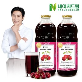 Nature Dream Real Tartsley juice 1000ml 2 Byungmong Morang City 100 nfc juice / 네이처드림 리얼 타트체리 주스 1000mL 2병몽모랑시 100 NFC착즙주스