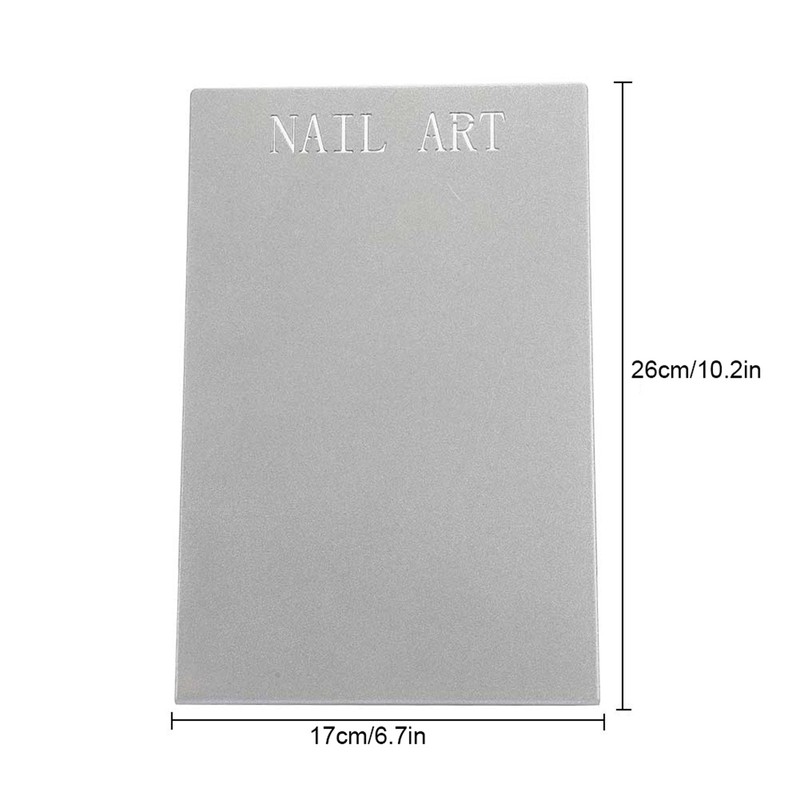 Nail Art Display Board Titanium Alloy False Nails Display Holder