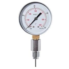 SALVIMAR Predathor Unisex Adult Tyre Pressure Gauge, Grey, One Size