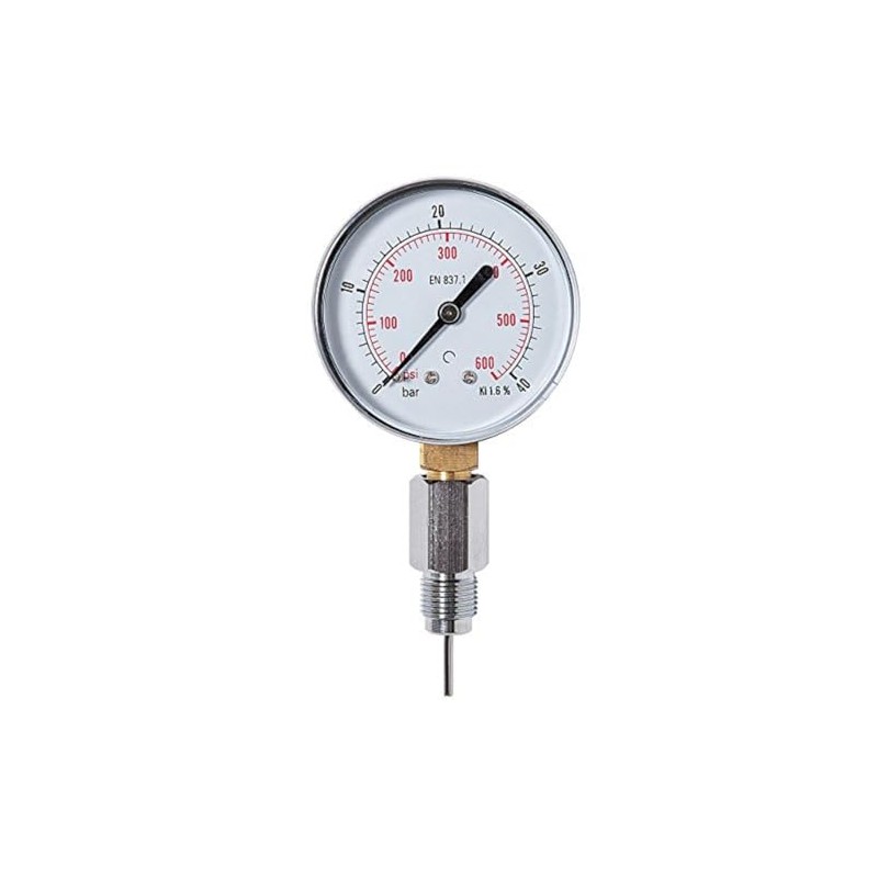 SALVIMAR Predathor Unisex Adult Tyre Pressure Gauge, Grey, One Size