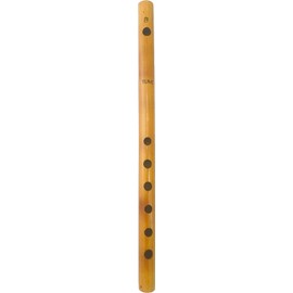 14 Inch Flute Bamboo Bansuri for beginners B Key Tune scale 7 Holes Fipple Woodwind Clarinet Quena Flute Musical Instrument Krishna Flute