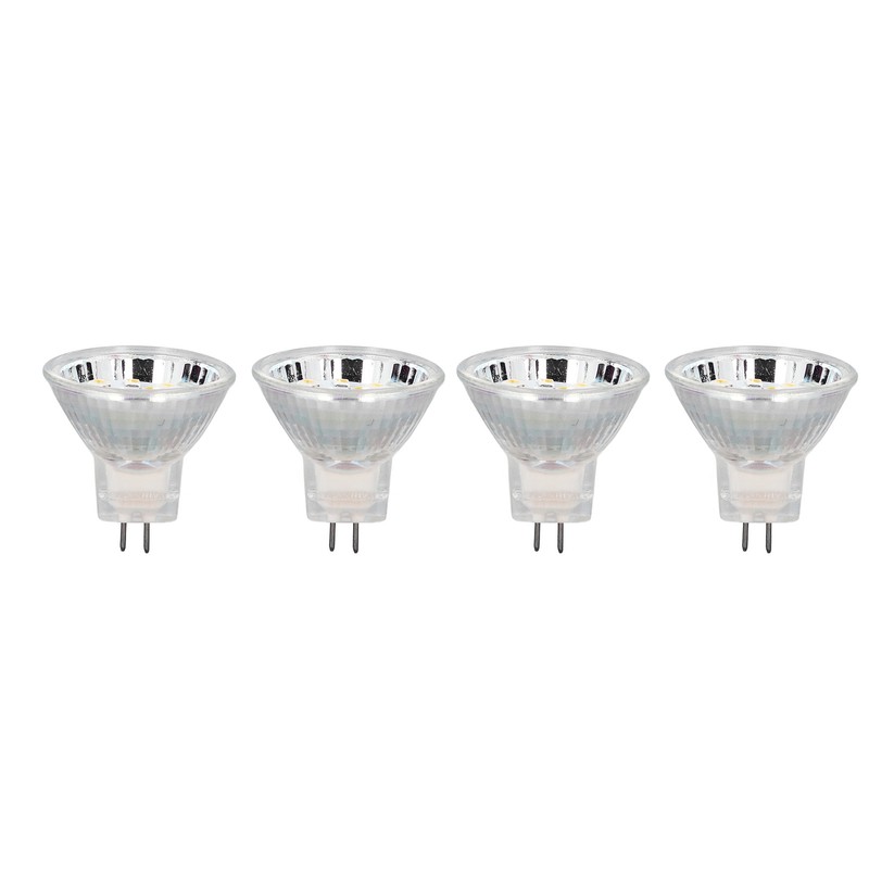 4PCS MR11 12LED Light Bulb 2W 300LM Spot Light Bulb