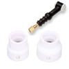2Pcs TIG Welding Cup 12#/14# Ceramic Nozzle Accessory Set Kit