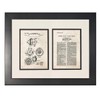 Fishing Reel Patent Art Old Look Print in a Smooth