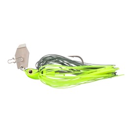 DAIWA Prorex Micro Bladed Jig, 8.0 g, Hook Size 1/0, Vib Bait, Chatterbait, Fishing Lure, Silver Yellow, 15151-808
