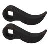 2 Pieces Pry Bar Wrench, Adapter Head, Crowbar, Adapter Head,