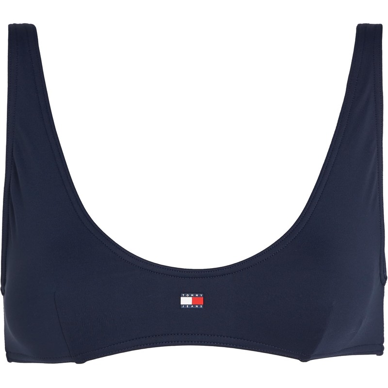 Tommy Jeans Women's Bikini Top Bralette Non-Wired Blue (Dark Night