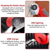 Cardboard Cutter Electric, 2000 mAh Electric Scissors, 4.2 V Electric