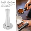 Qukaim Coffee Tamper Press Tool Reusable Coffee Tamper 41mm, Stainless