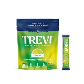 TREVI™ Sugar Free Electrolytes - Drink Mix Hydration Powder Packets - 10 Count - Lemon Lime