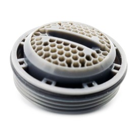 Faucet Tap Plastic Aerator 24mm Male Water Saving Flat Threaded Insert