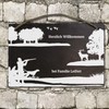 Printed slate board for the hunter approx. 21 x 29