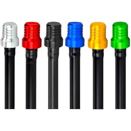 HIAORS Universal Tank Gas Vent Hose Cap Fuel Breather Valve Tube for 50cc 110cc 70cc 125cc CRF50 CRF150F TTR50 TTR110 RM125 KLX150 SSR Pit Dirt Bike ATV Quad 4 Wheeler Motorcycle Parts 6 pcs