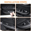 4 x Carbon fiber For Giulia 2016 2017 2018 ABS
