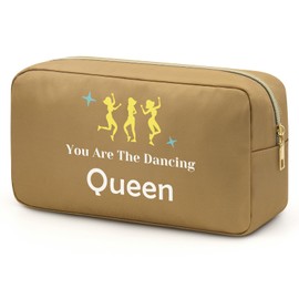 Inspired Gift for Music Lovers Makeup Bag Dancing Gifts for Women Dance Gifts Cosmetic Bag Musical Lover Gift Birthday Gifts for Dancers Women Dance Fans Teens Daughter Friends Her