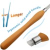 UF-SHARP Diamond Parting Tool for Wood Lathe 3/16 inch Thick,