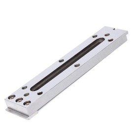 CNC Wire EDM Fixture Board Stainless Steel Jig Tool Silver for Leveling Clamping, 120x150x15m