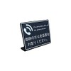 Reception Counter Tabletop Plate Sign | Please pick up your