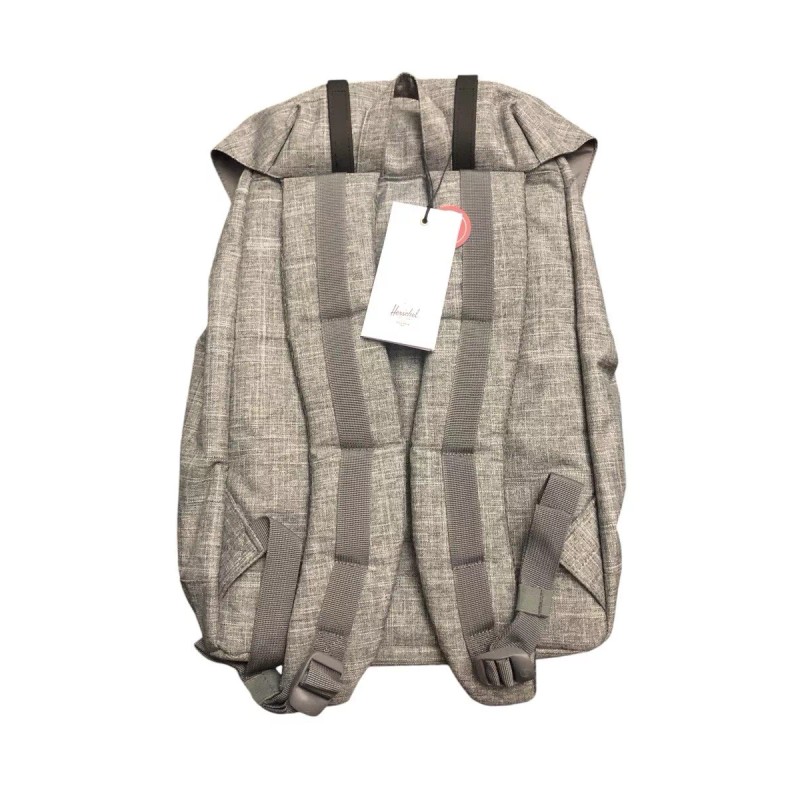 Herschel Supply Co. Retreat Backpack Gray Black Raven CrossHatch New