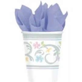 unique Scroll hot / cold cups  (18pcs) 9oz Communion Confirmation baptism