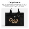 Coach Cargo Tote 20, Black