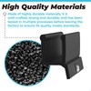 PalpitateC Black Sliding Shower Door Bottom Guide with Screw fits