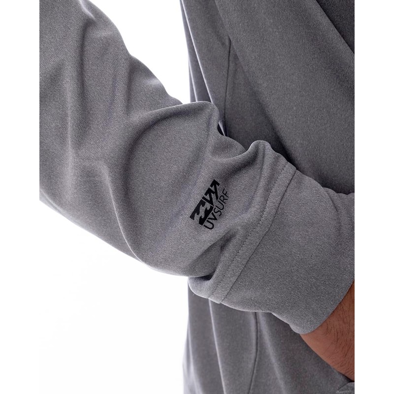 Billabong Rash Zip Hood Men's Rash Guard, STL, M