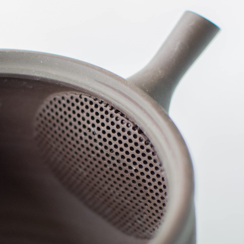 Tokocralabo Tokoname Ware 266349 Gyoku Kiln Teapot, Cera Mesh, Ceramic
