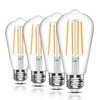 New Lights Vintage LED Edison Bulb, ST19 6W Dimmable LED