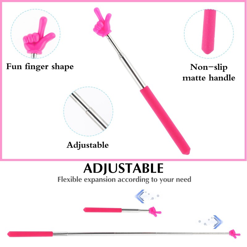 DIVINA VITAE Telescopic Teacher Pointer Extendable Pointer Stick for Classroom