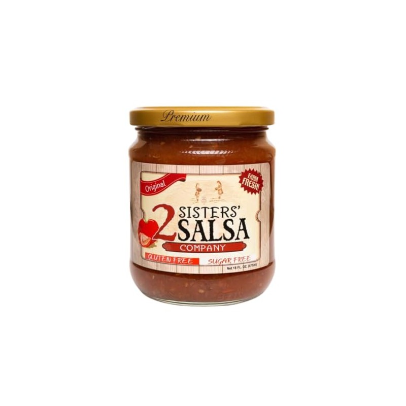 Generic 2 Sisters' Salsa - Original, 16oz (Pack of 2)