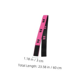 Baluue 4pcs Adjustable Elastic Wig Bands Non Slip Wig Holding Bands for Women Lightweight Hair Accessories Comfortable Fashionable