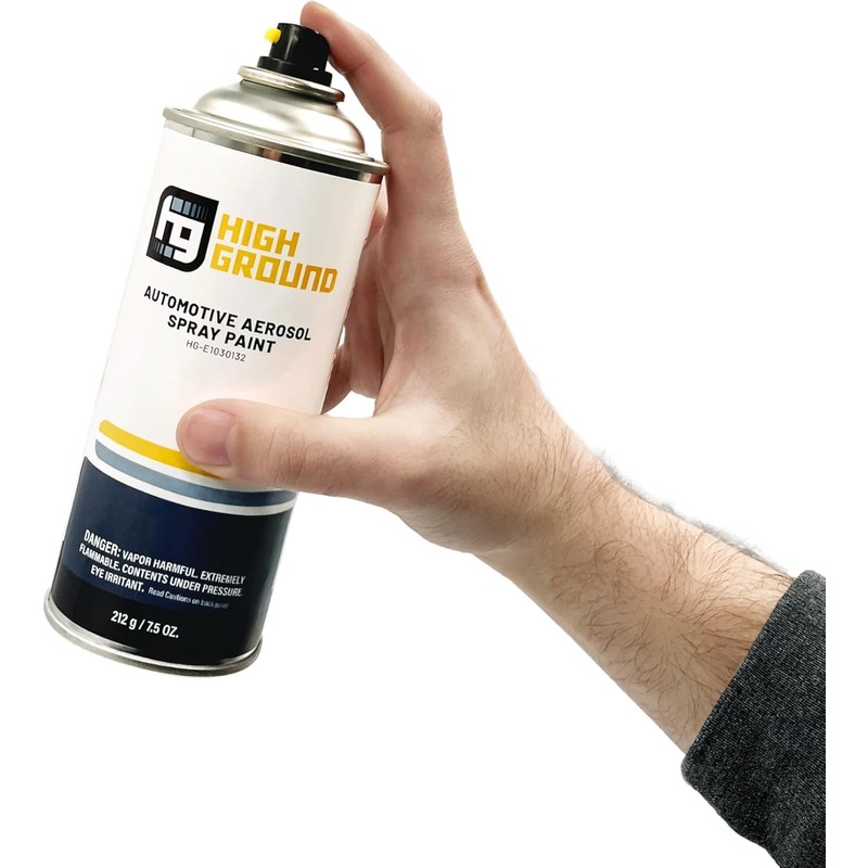 HIGH GROUND 1K Clear Coat Automotive Aerosol Can 8 oz
