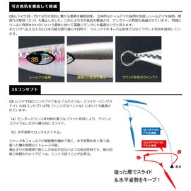 Smith CB. Muramasa 3S TS 12.3 oz (350 g) #11 Abalone Zebra