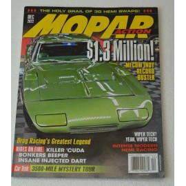 MOPAR ACTION MAGAZINE DECEMBER 2022  $1.3 Million MECUM Indy RECORD Buster