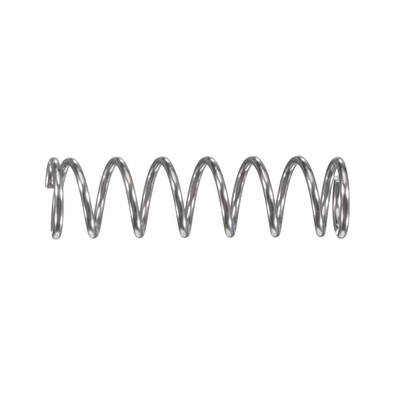 sourcing map Compression Spring,304 Stainless Steel,7mm OD,0.8mm Wire Size,15mm Compressed